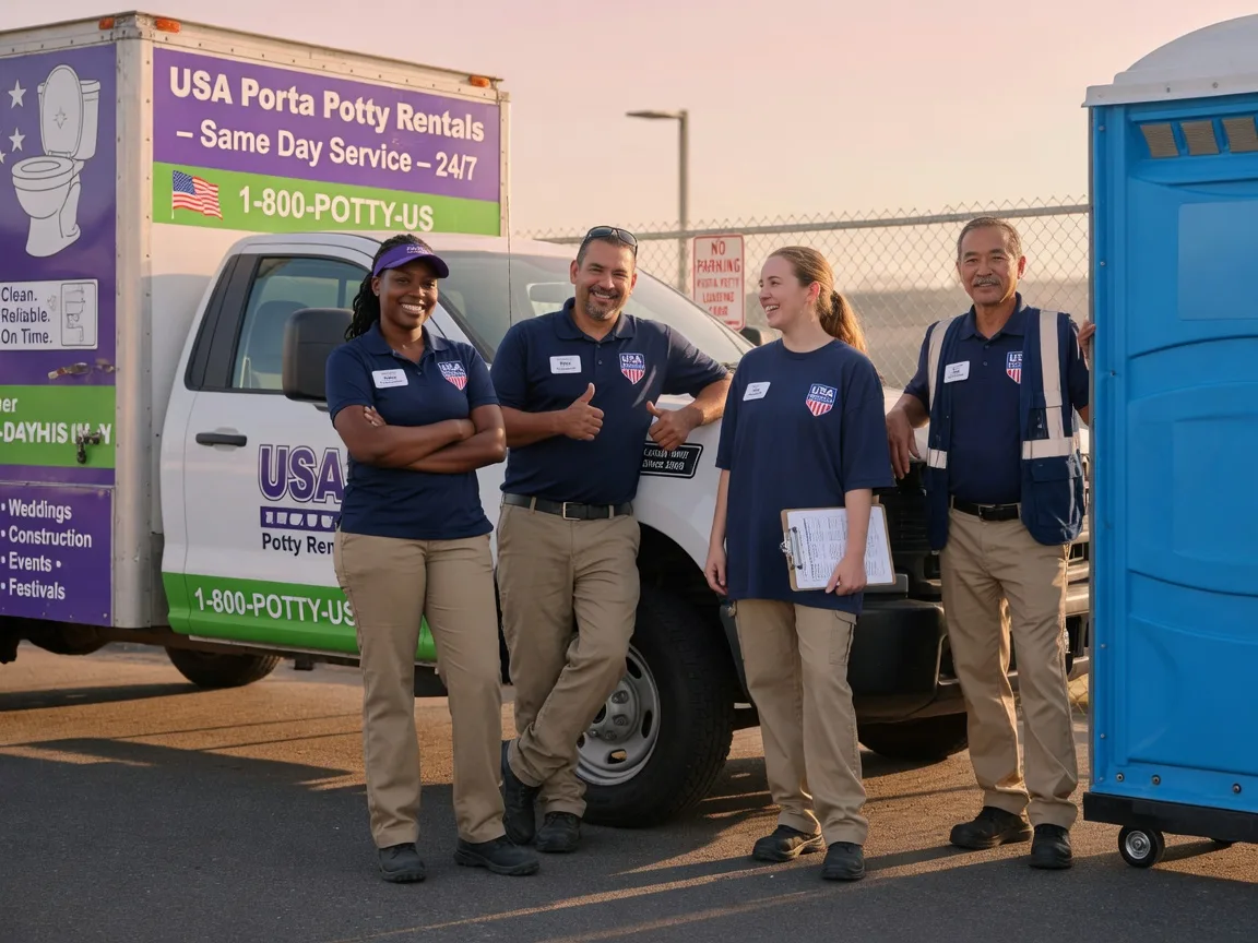 Porta Potty Rental company in Downey, CA