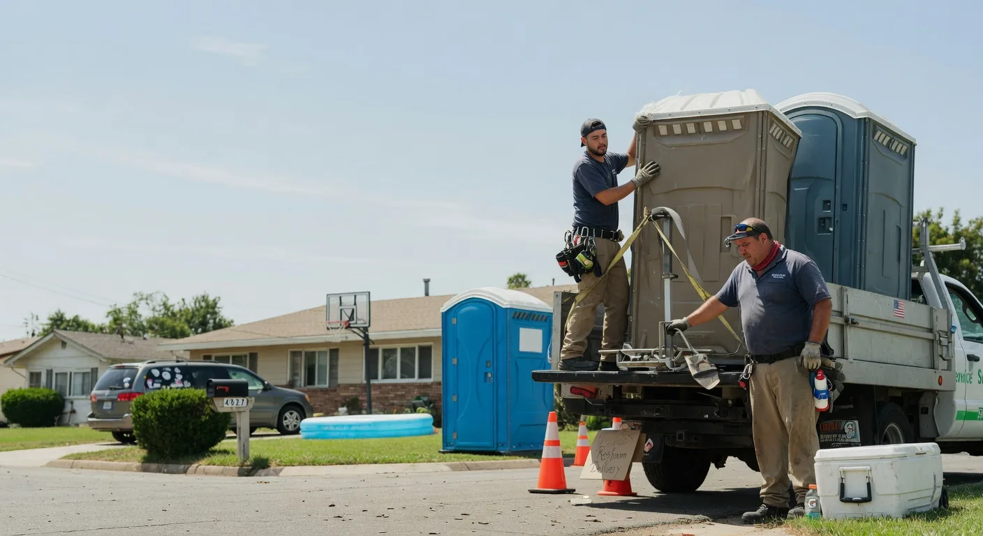 Porta Potty Rental in Downey, CA near me