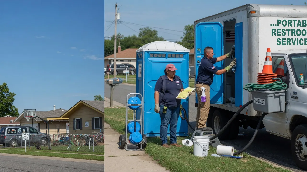 Portable Toilet Rental in Downey, CA near me